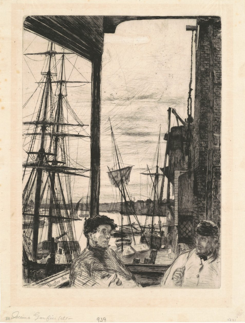 Rotherhithe door James McNeill Whistler