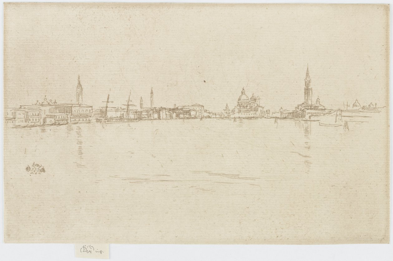 Groet aan de Dageraad door James Abbott McNeill Whistler