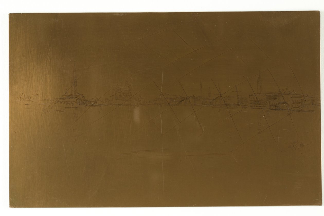Salute Dawn door James Abbott McNeill Whistler