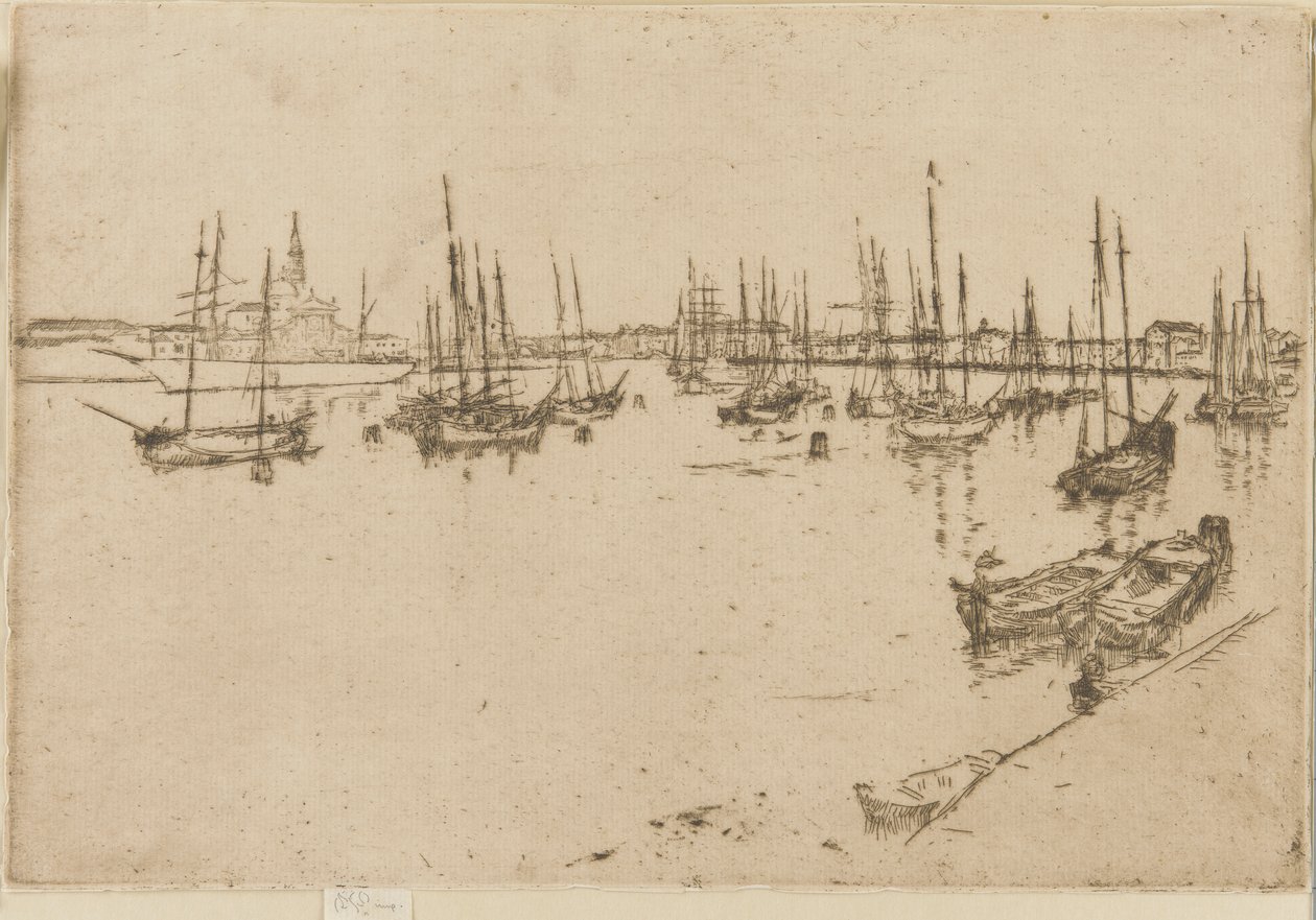 San Giorgio door James Abbott McNeill Whistler