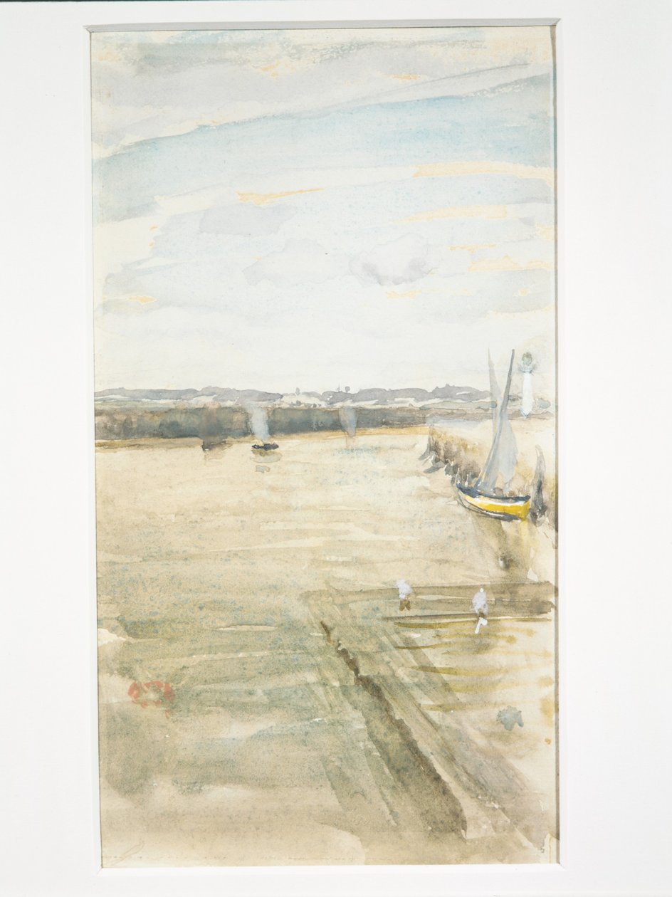 Tafereel op de Mersey door James McNeill Whistler