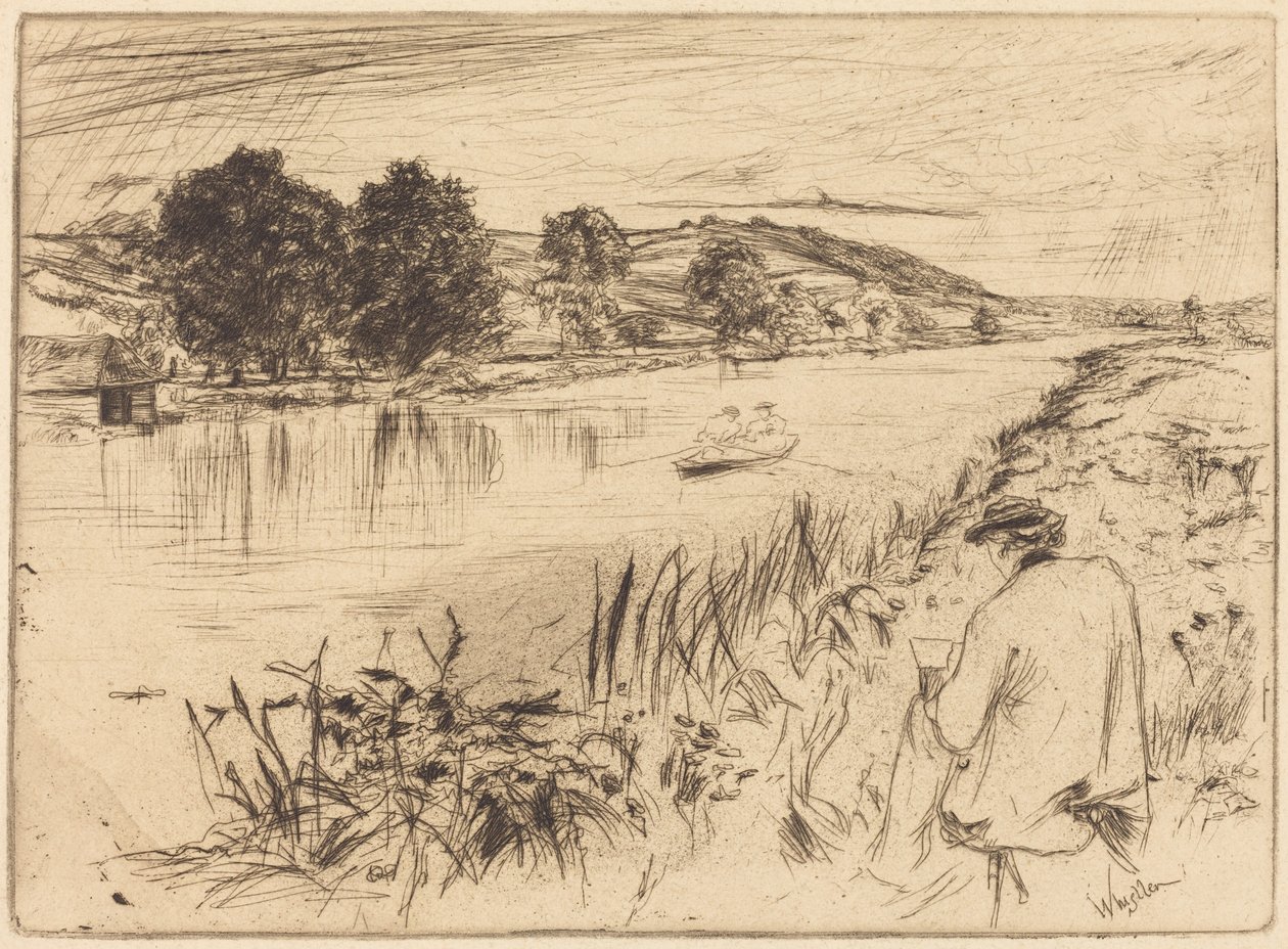 Schets, nr. I door James McNeill Whistler