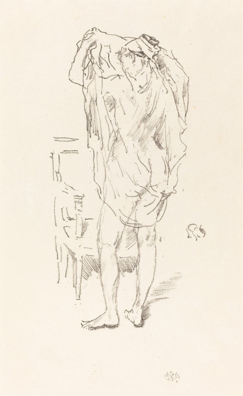 Studie door James Abbott McNeill Whistler