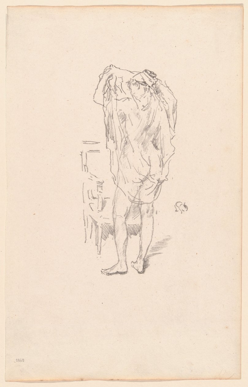 Studie door James Abbott McNeill Whistler