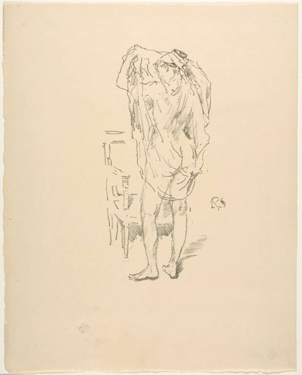 Studie door James McNeill Whistler