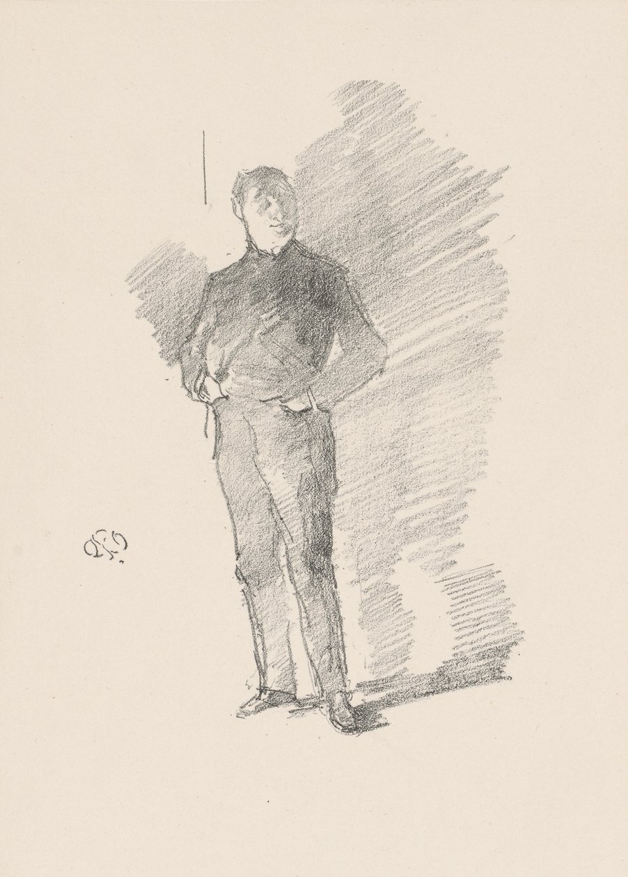 Studie Nr. 2: Mr. Thomas Way door James Abbott McNeill Whistler