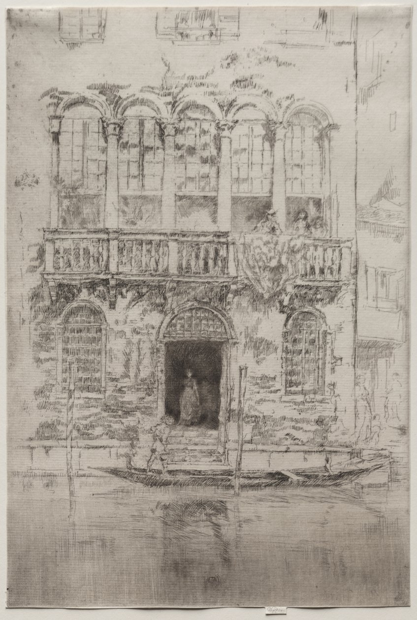 Het balkon door James McNeill Whistler