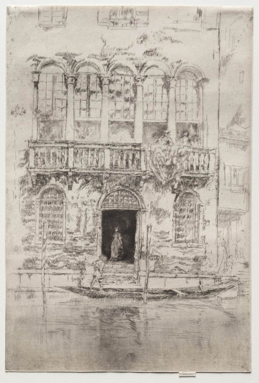 Het balkon door James McNeill Whistler