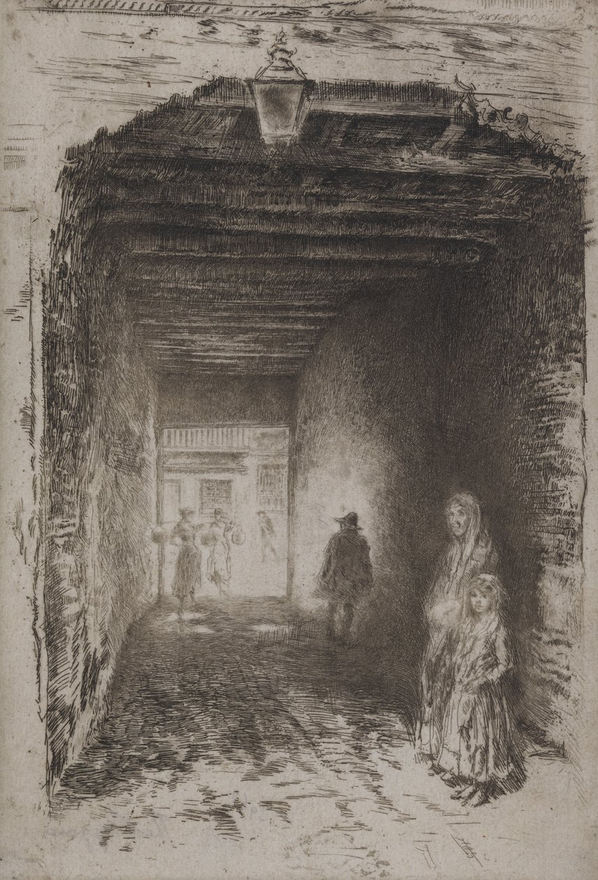 De bedelaars door James McNeill Whistler