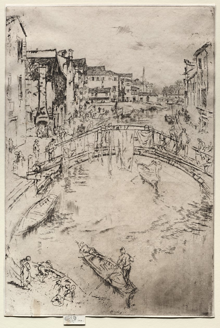 De brug door James McNeill Whistler