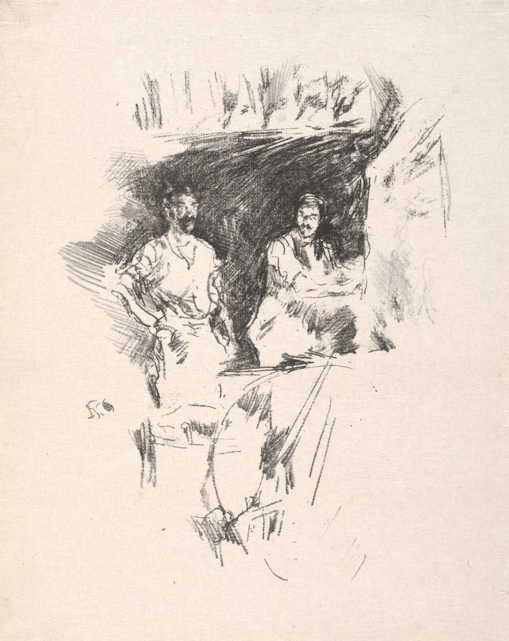 De broers door James McNeill Whistler