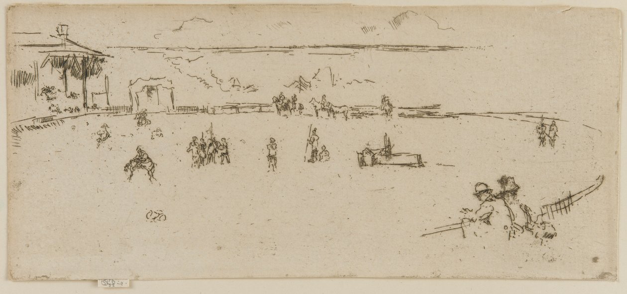 Het Steigerende Paard, Wilde Westen door James Abbott McNeill Whistler