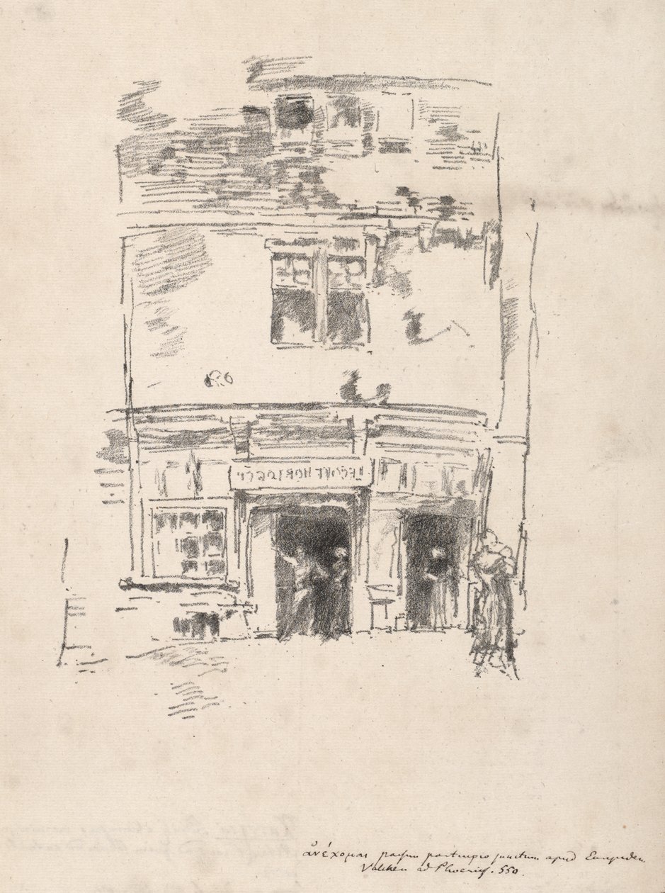 De klokkenmakers, Paimpol door James McNeill Whistler