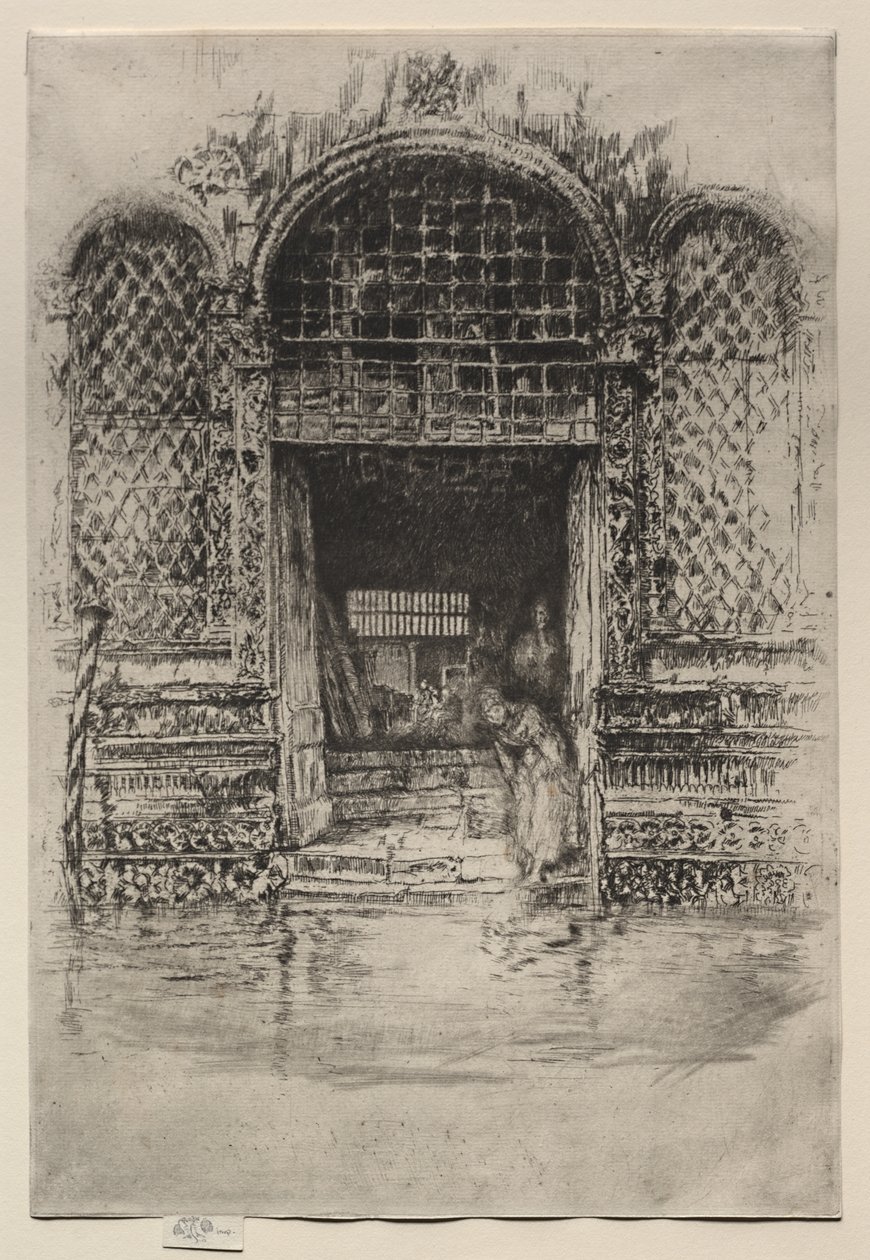 De deuropening door James McNeill Whistler