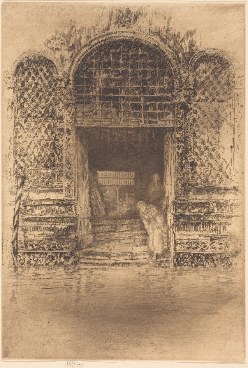 De deuropening door James McNeill Whistler