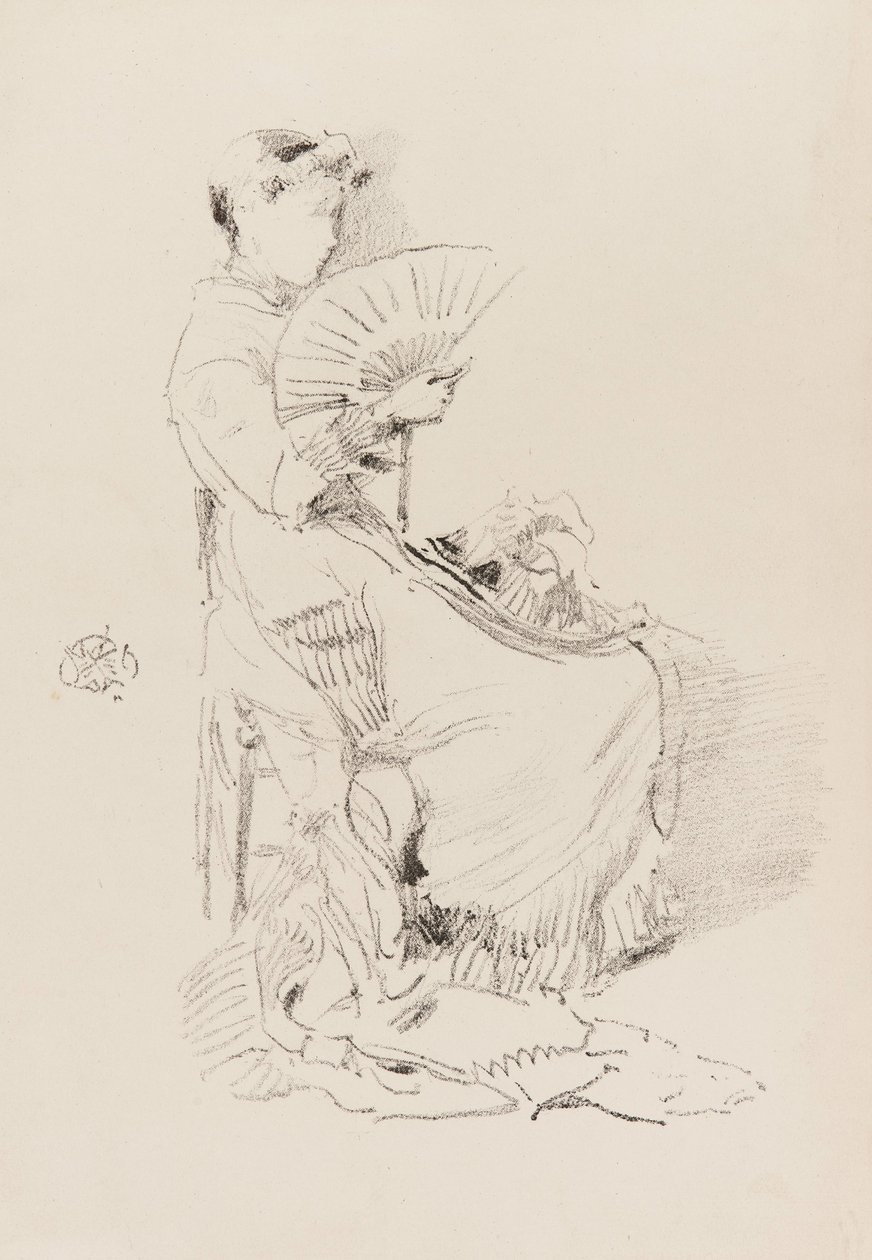 De Waaier door James Abbott McNeill Whistler