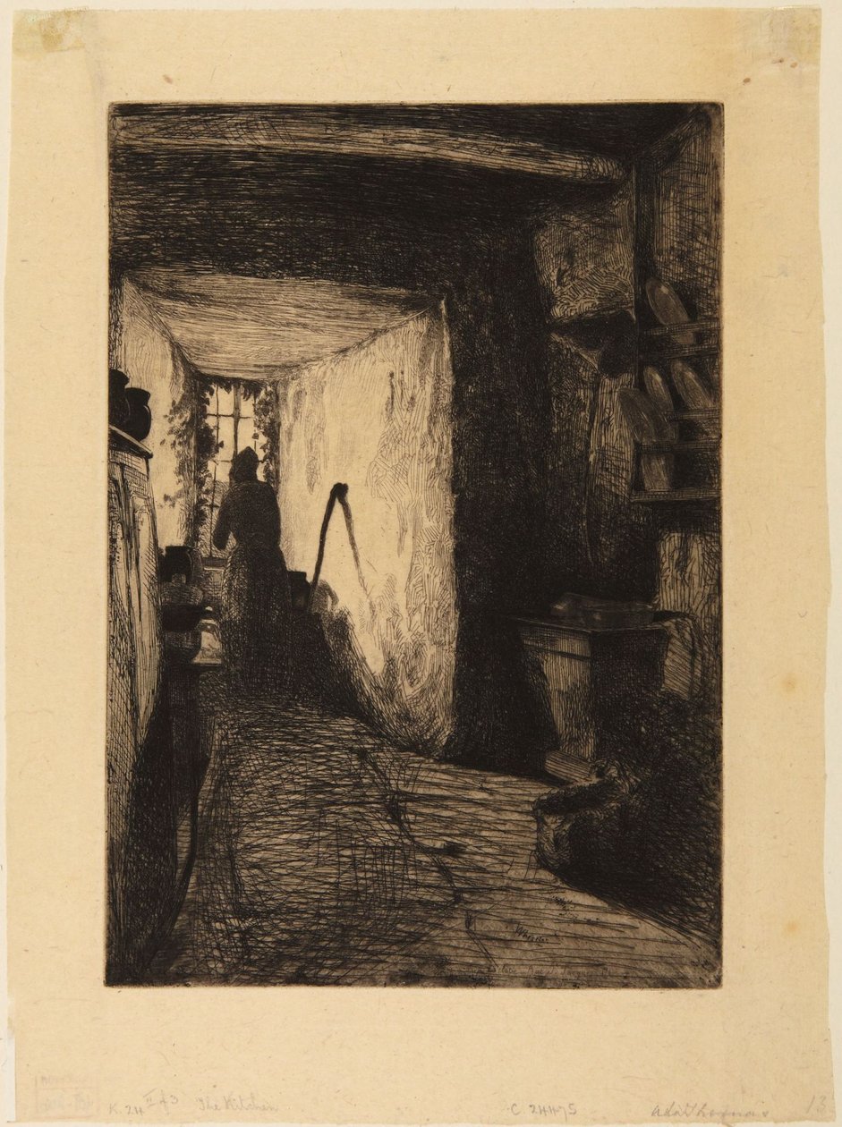 De keuken door James McNeill Whistler