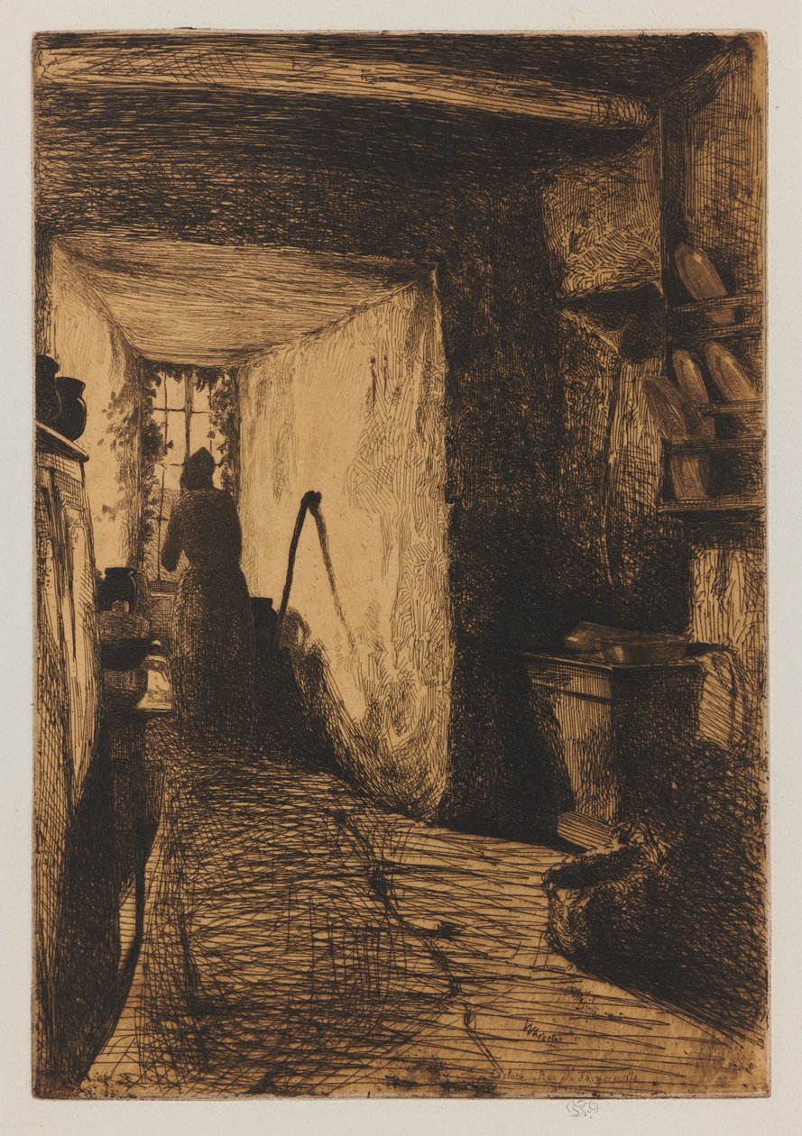 De keuken door James McNeill Whistler