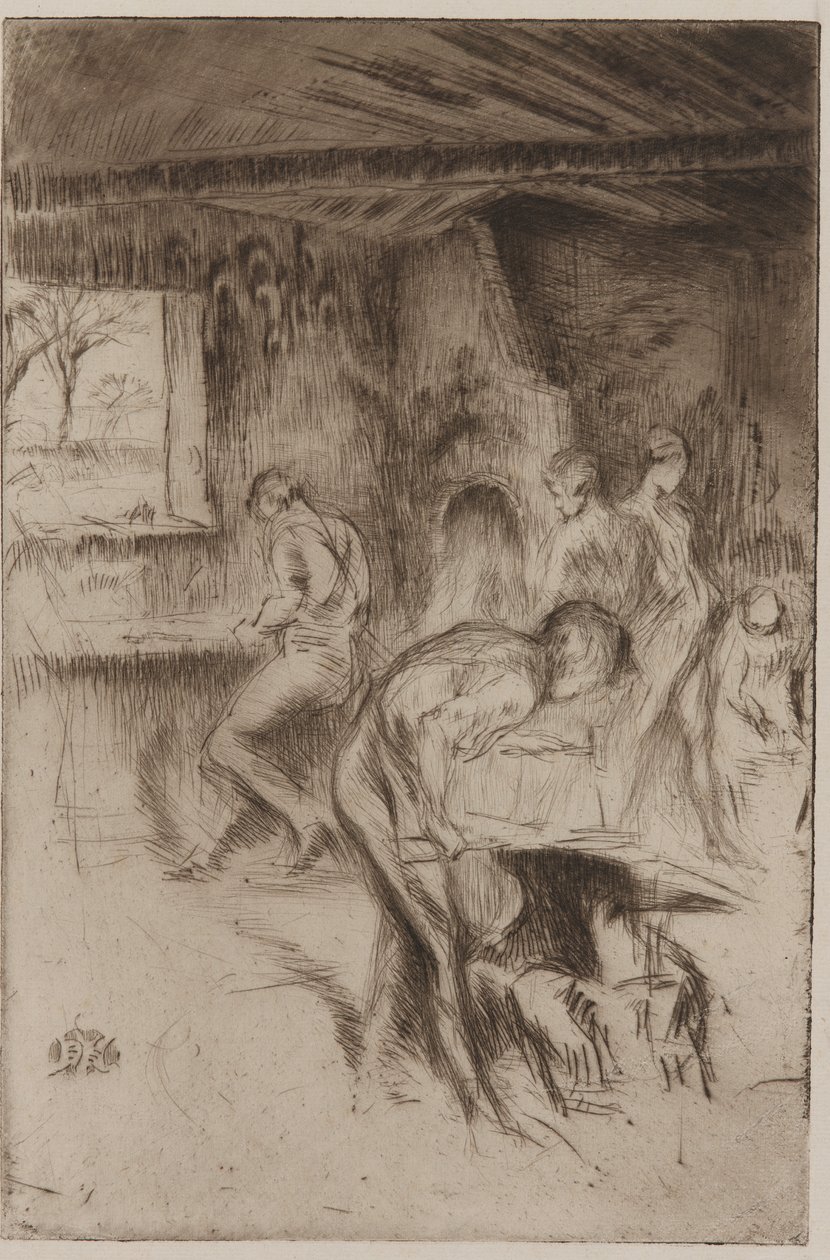 De Kleine Smederij, Liverpool door James Abbott McNeill Whistler
