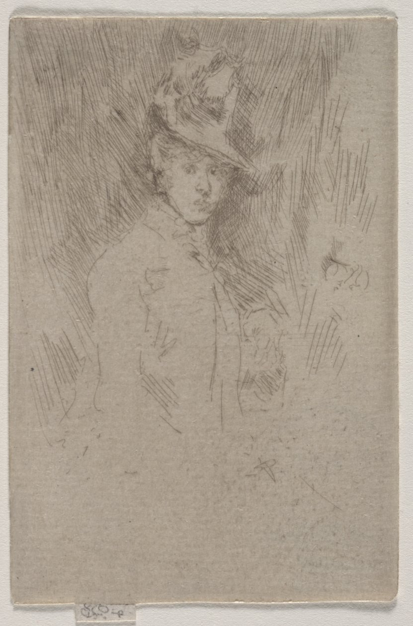 Het kleine hoedje door James McNeill Whistler