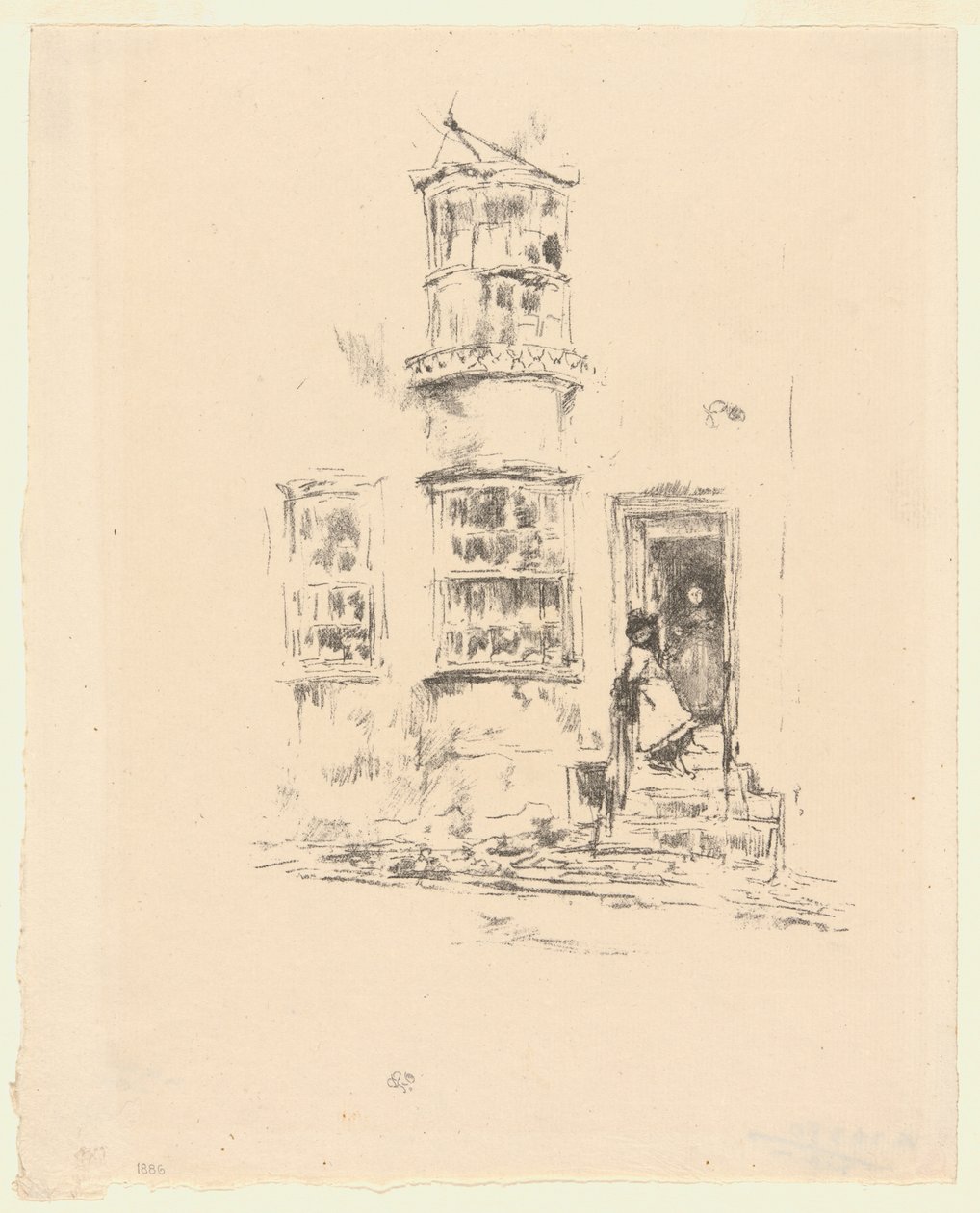 De Kleine Stappen, Lyme Regis door James Abbott McNeill Whistler