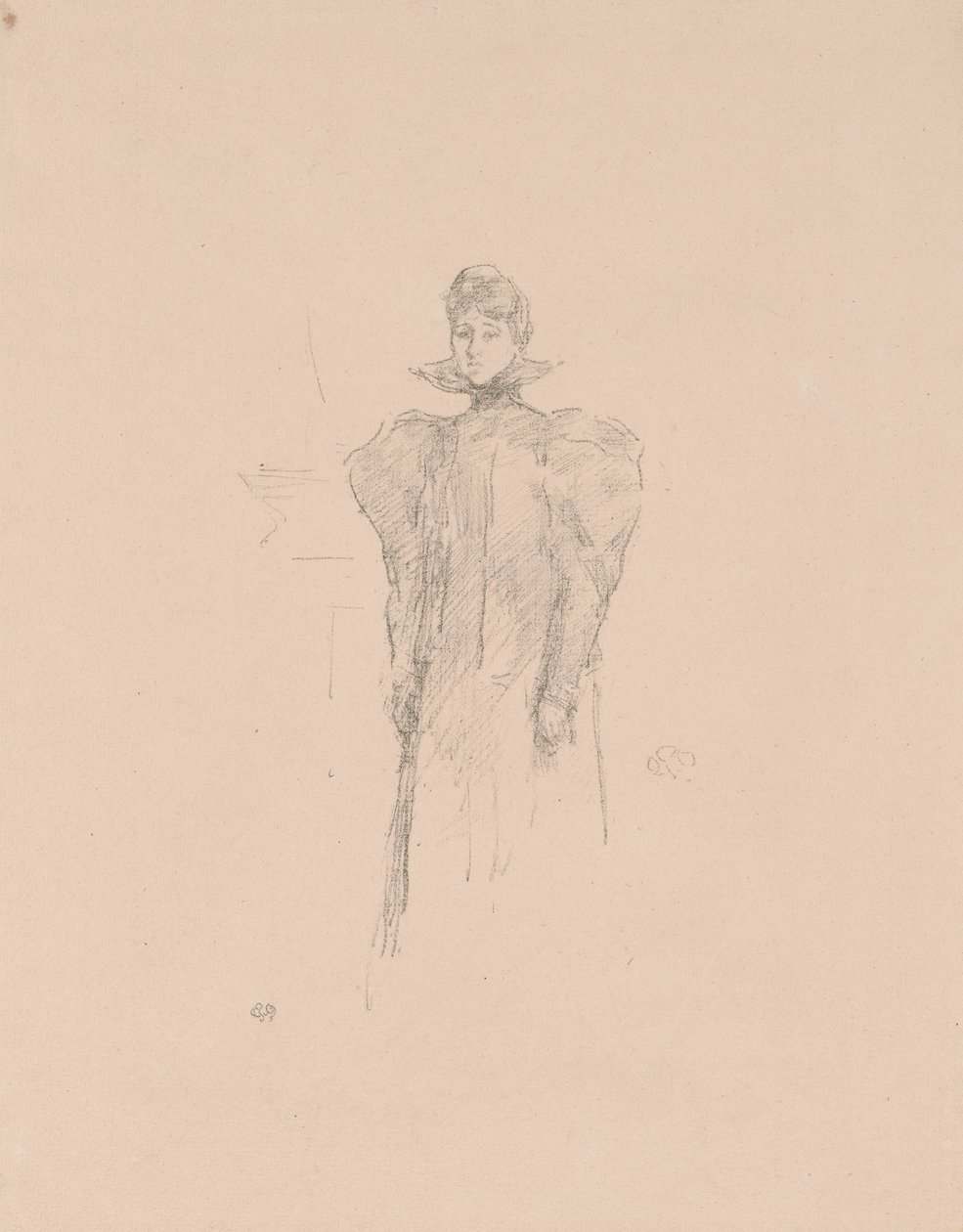 De Medici kraag door James Abbott McNeill Whistler