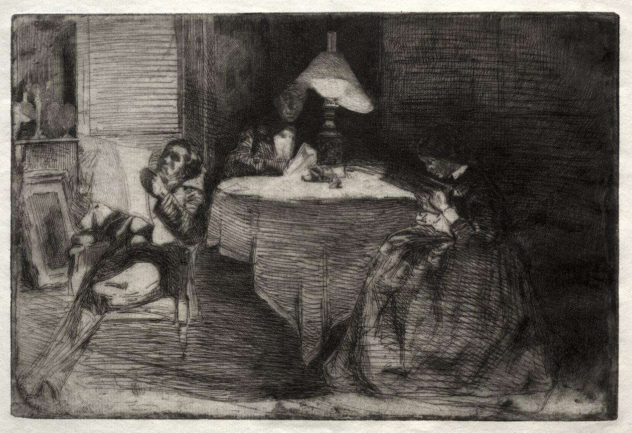 De muziekkamer door James McNeill Whistler