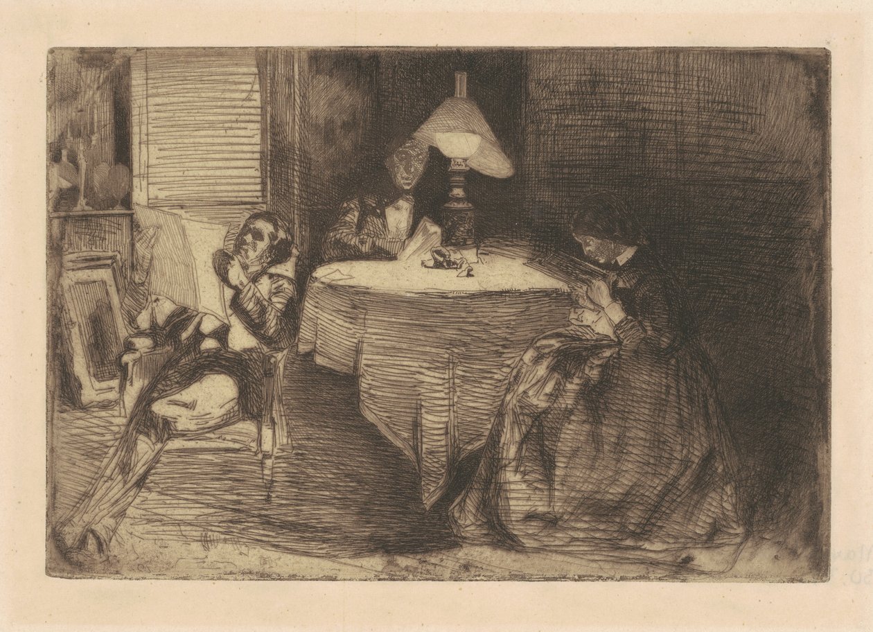 De muziekkamer door James McNeill Whistler