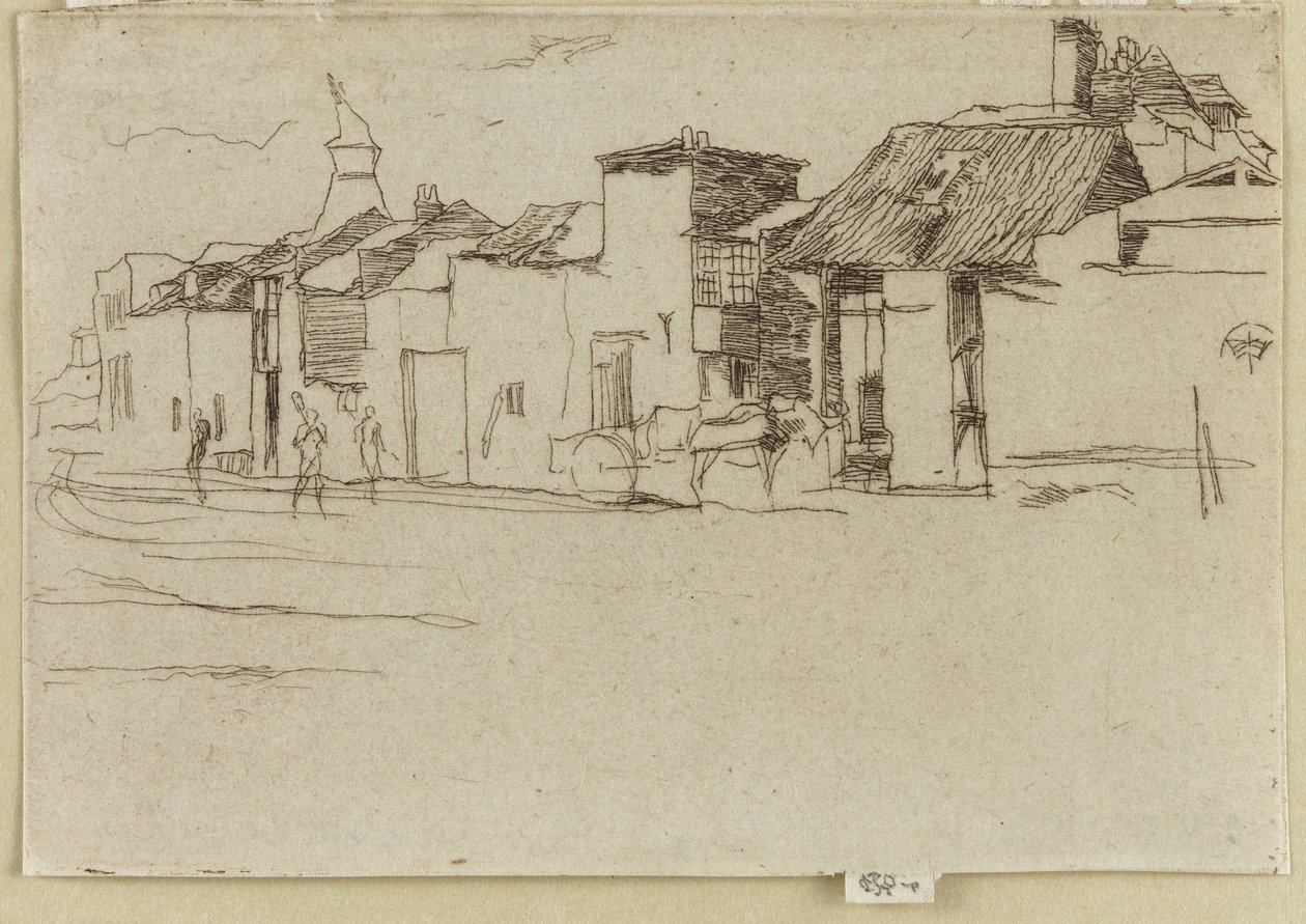 De Oude Zwanenbrouwerij, Chelsea door James Abbott McNeill Whistler