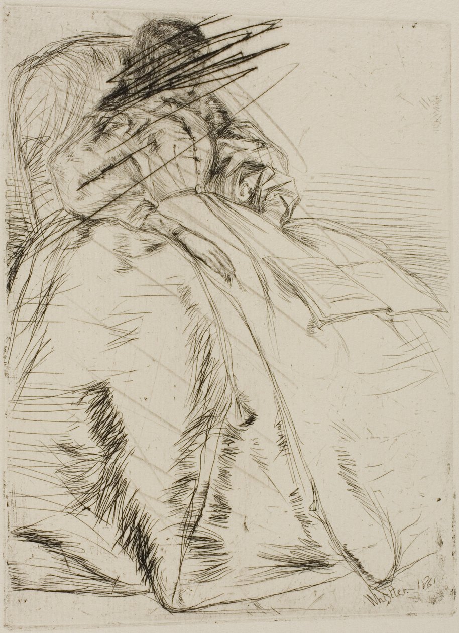 Het Open Boek door James Abbott McNeill Whistler