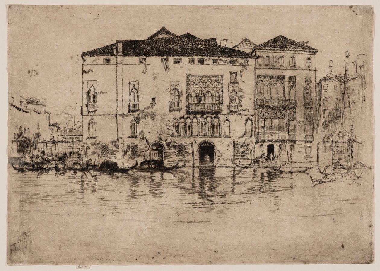 De paleizen door James McNeill Whistler