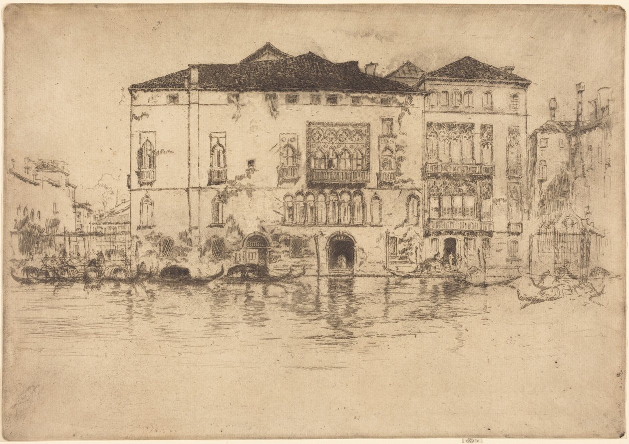 De paleizen door James McNeill Whistler