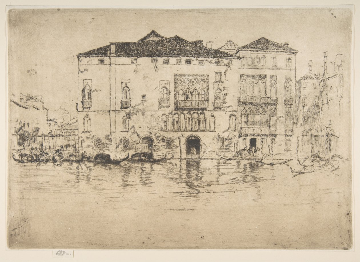 De paleizen door James McNeill Whistler
