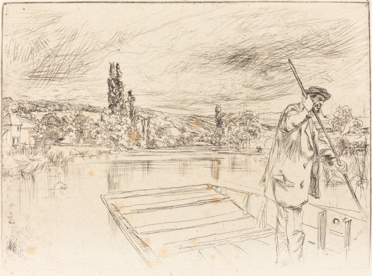 De punter door James Abbott McNeill Whistler