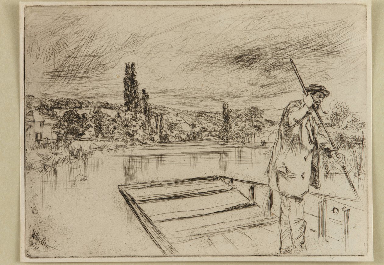 De punter door James Abbott McNeill Whistler