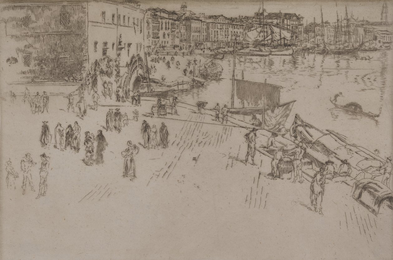De Riva, nr. 1 door James McNeill Whistler