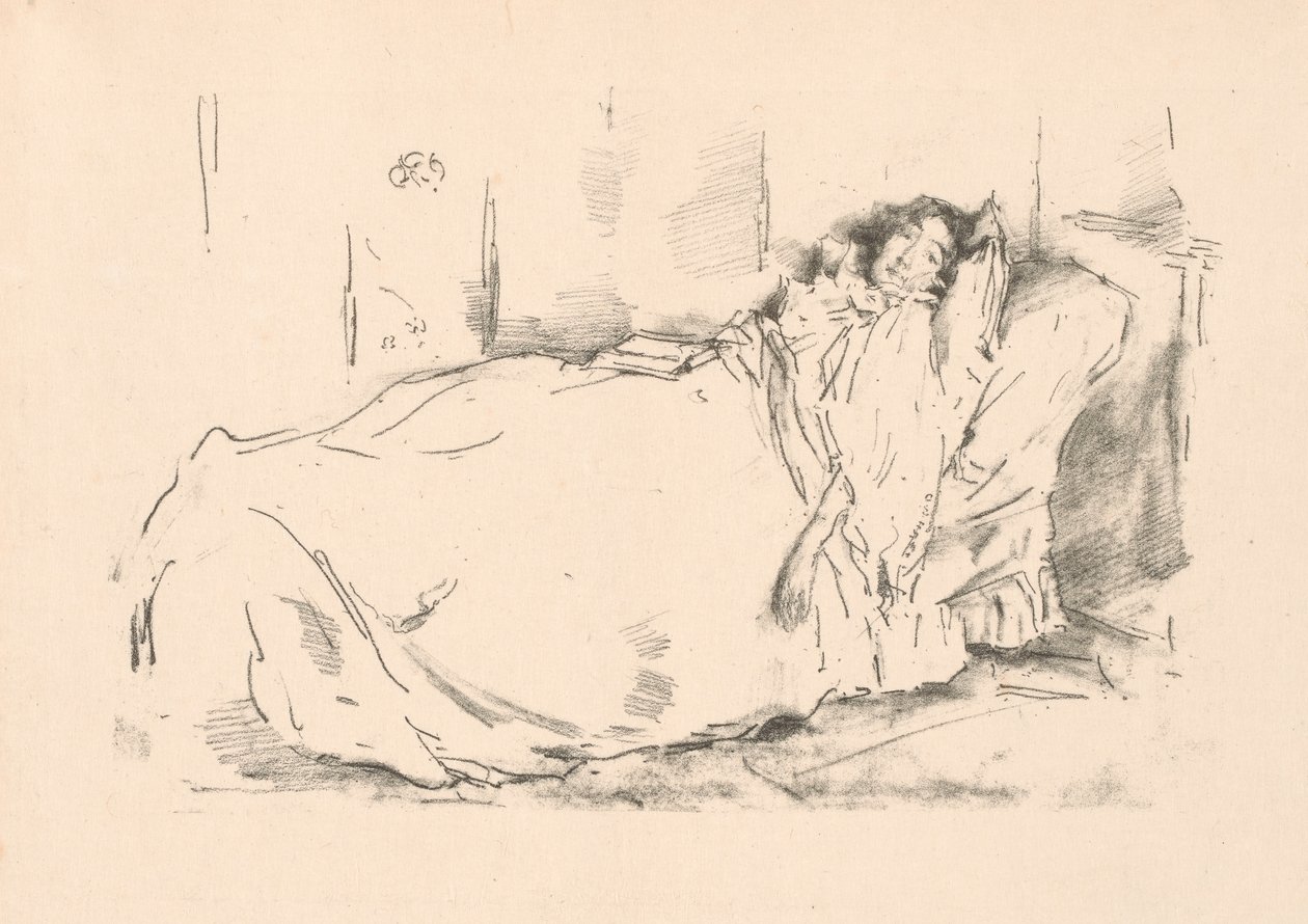 De Siësta door James Abbott McNeill Whistler