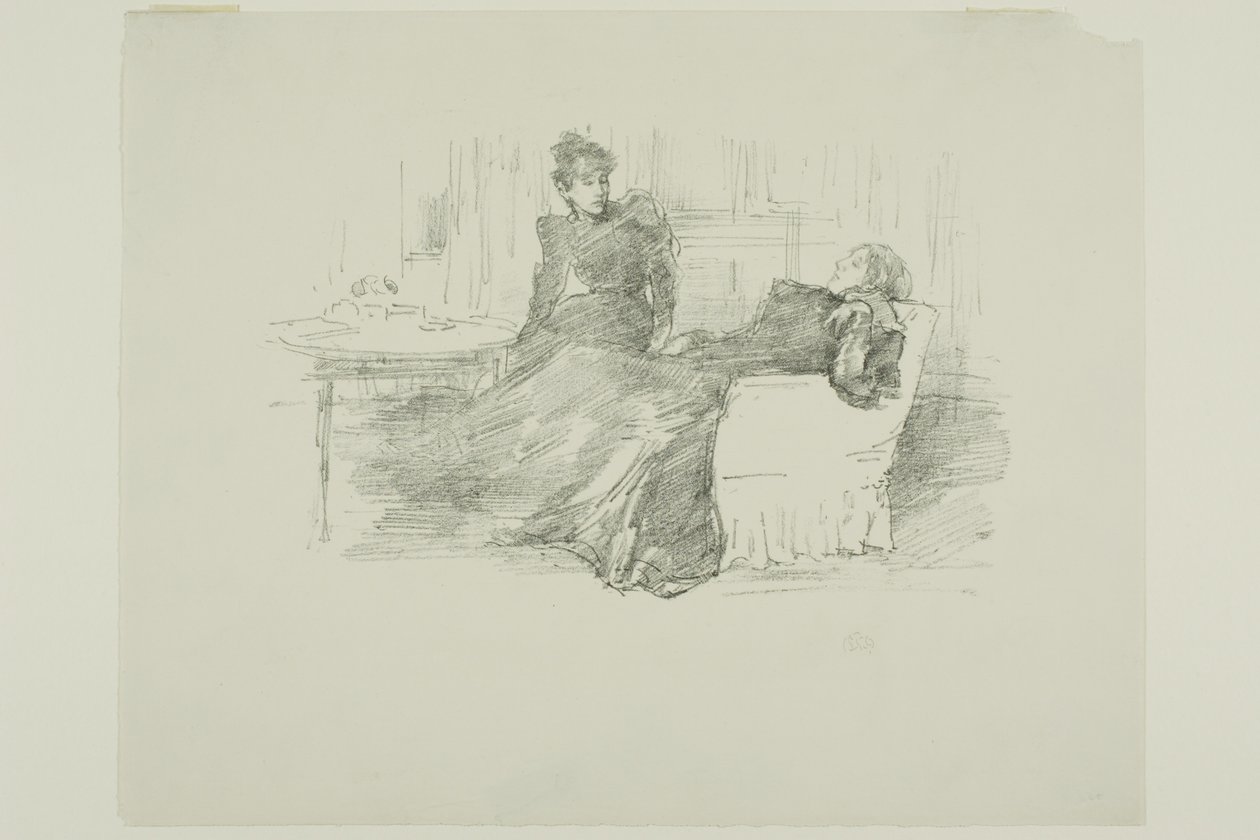 De Zusters door James Abbott McNeill Whistler