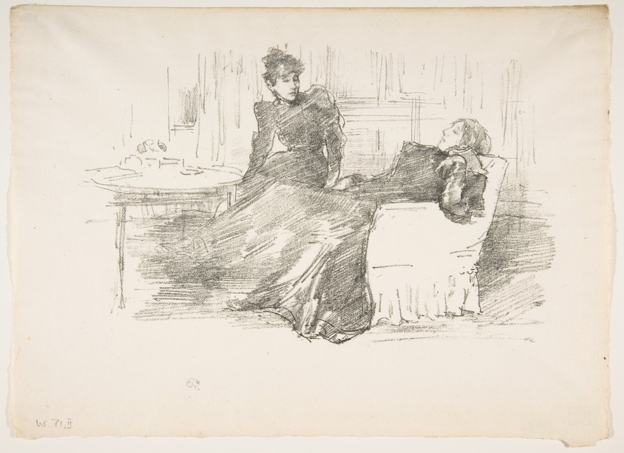 De zusters door James McNeill Whistler