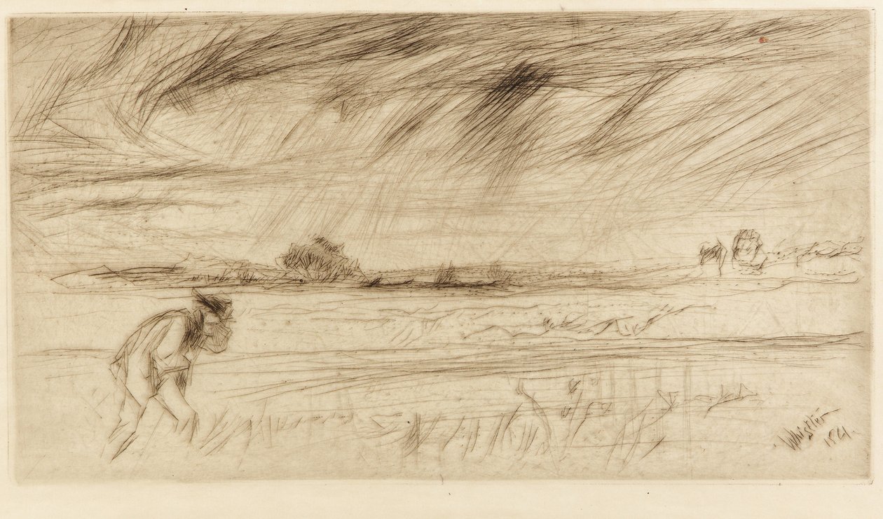 De storm door James Abbott McNeill Whistler