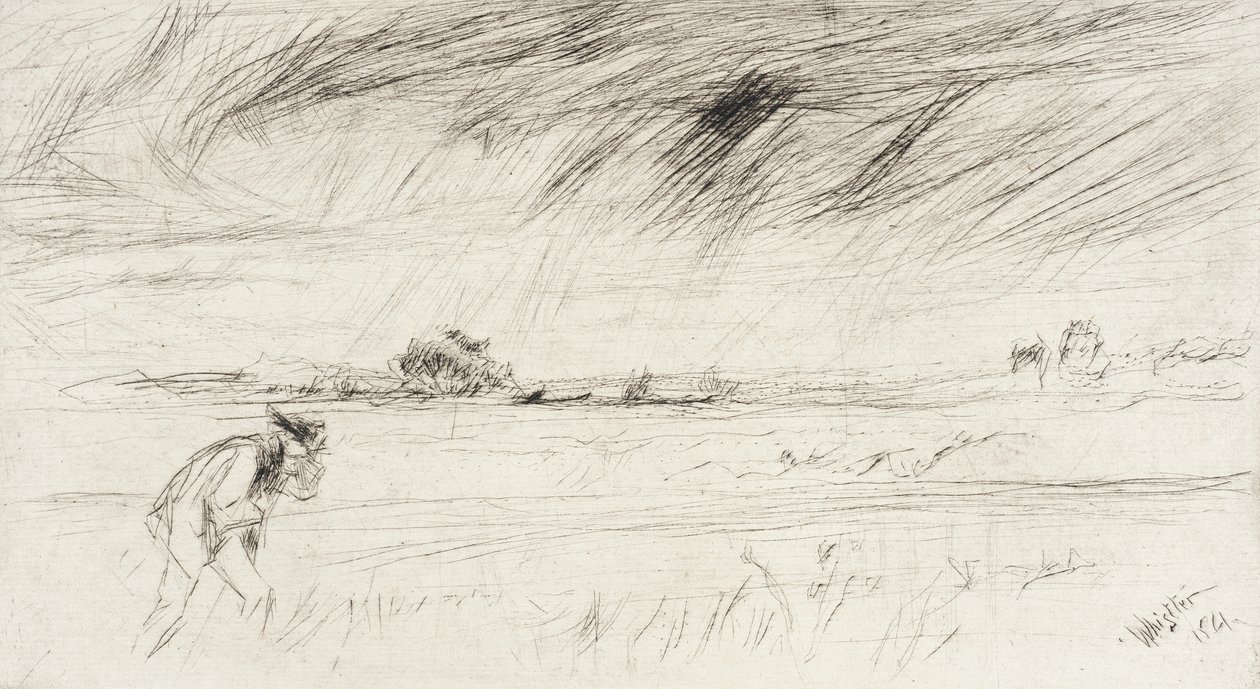 De storm door James McNeill Whistler