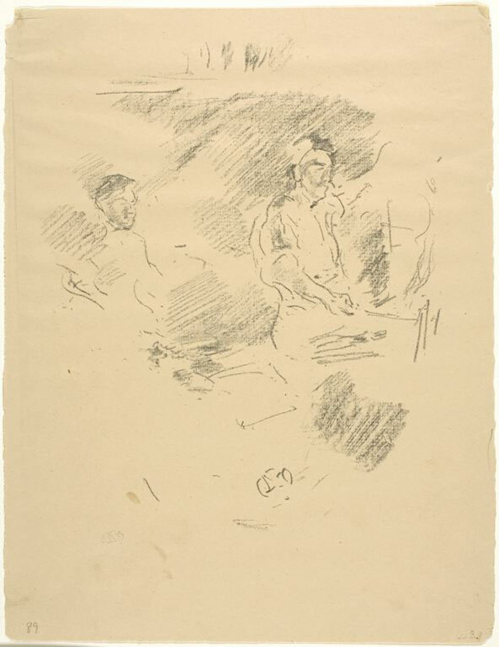 De sterke arm door James McNeill Whistler