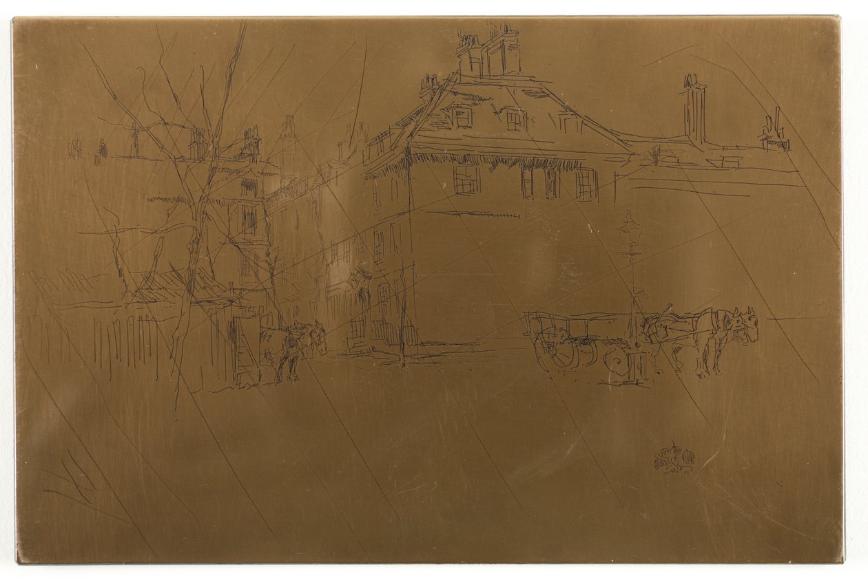 De Tempel door James Abbott McNeill Whistler