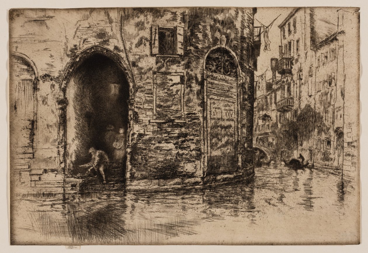 De twee deuropeningen door James Abbott McNeill Whistler