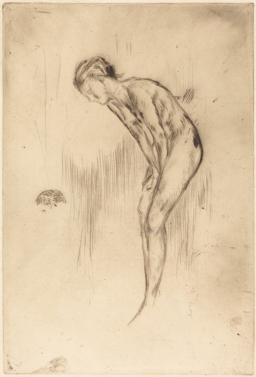 Tillie: Een model door James McNeill Whistler