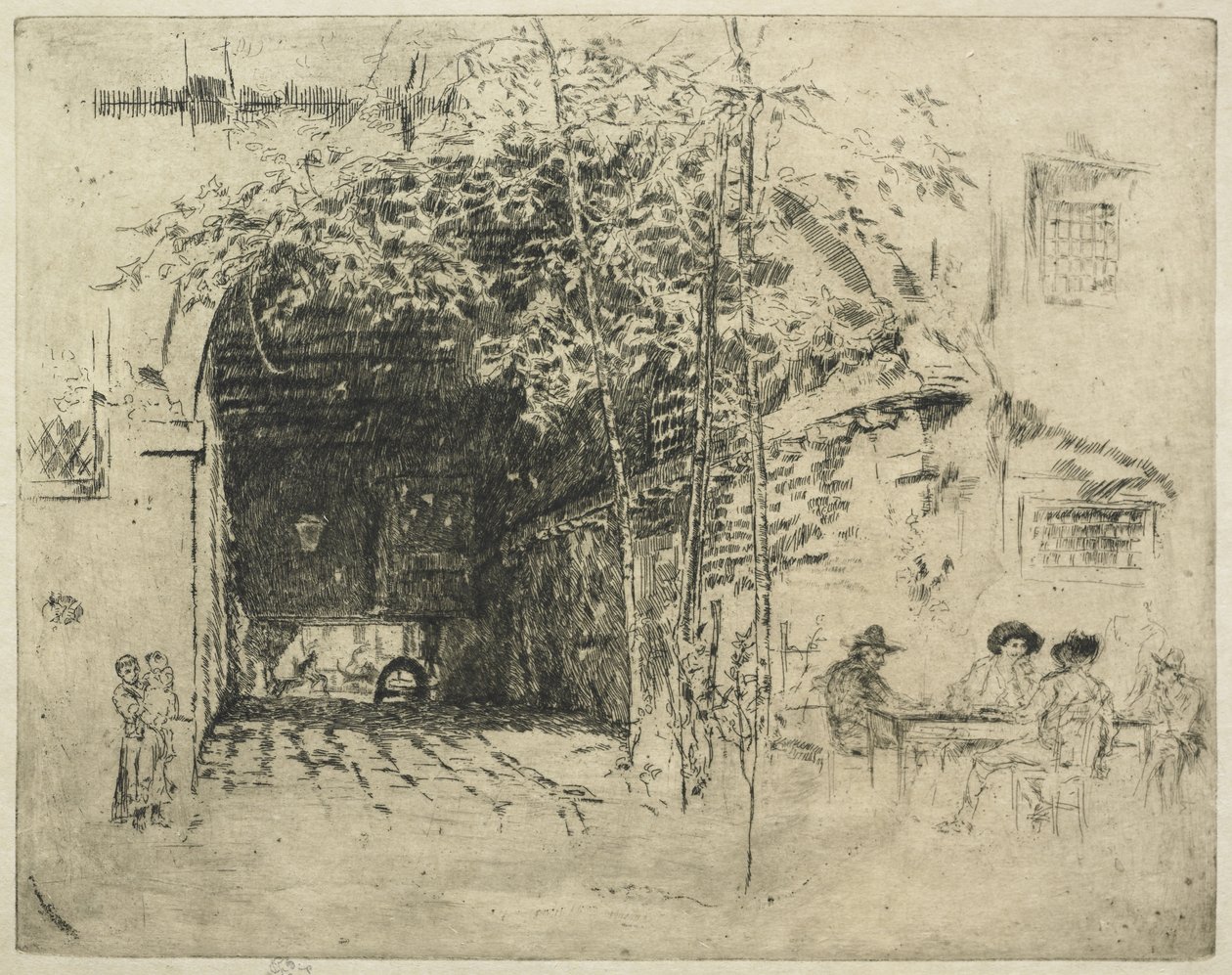 Veerboot, nr. 2 door James McNeill Whistler
