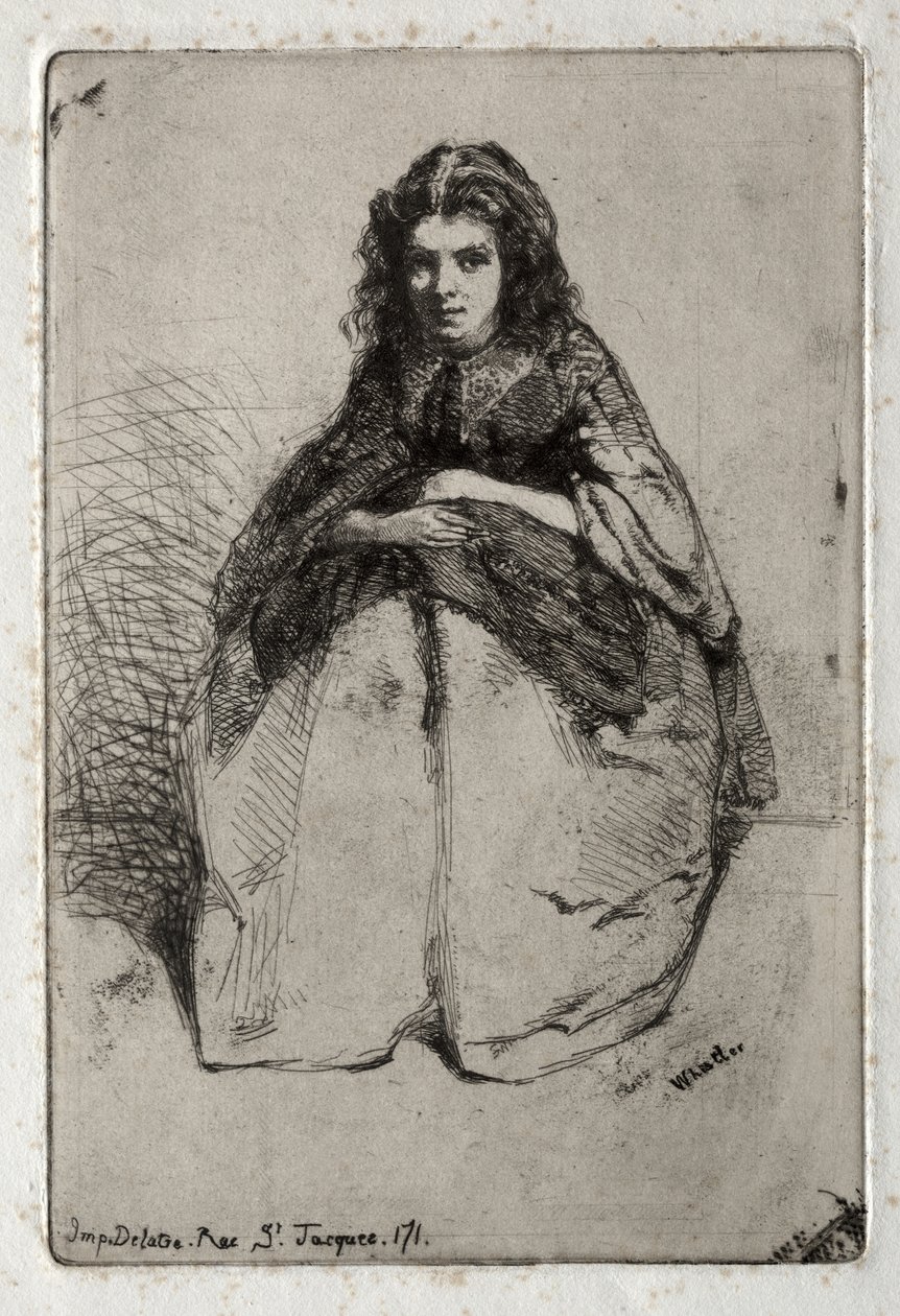 Twaalf etsen naar de natuur:  Fumette door James McNeill Whistler