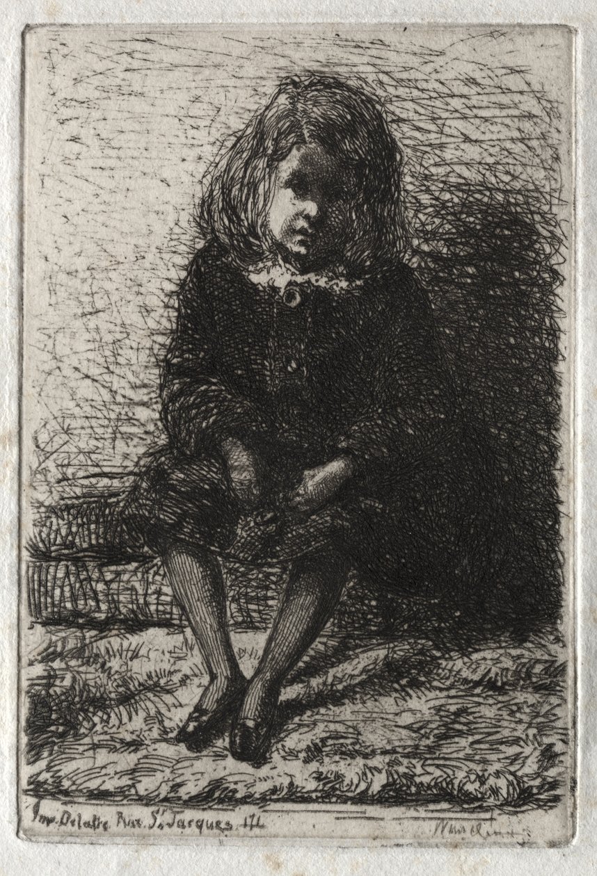 Twaalf etsen naar de natuur:  Kleine Arthur door James McNeill Whistler