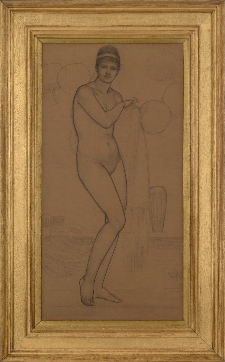 Venus (Staande Naakt) door James Abbott McNeill Whistler