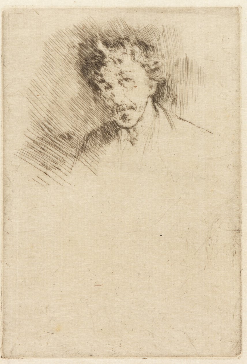 Whistler met de Witte Lok door James Abbott McNeill Whistler